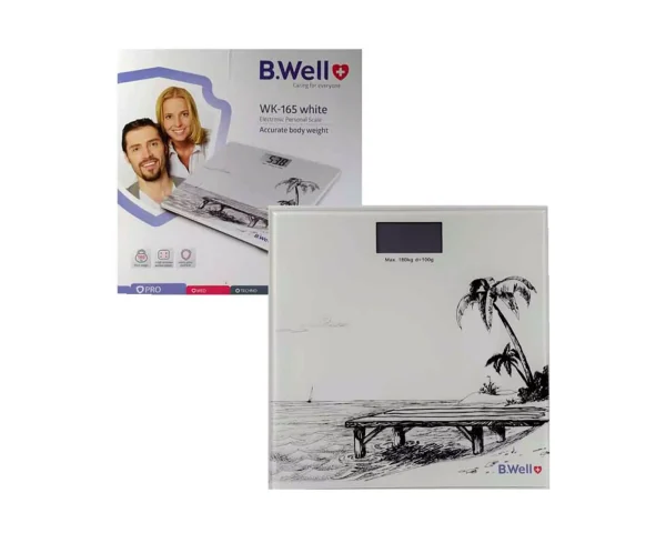 ترازو دیجیتال مدل BWell WK165 Black & White