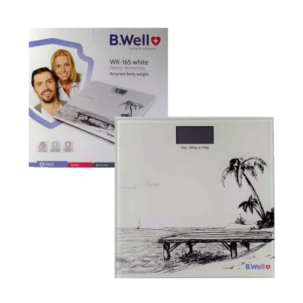 ترازو دیجیتال مدل BWell WK165 Black & White